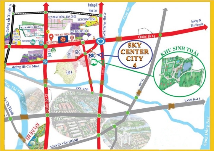 Dự án Khu dân cư Sky Center City 4