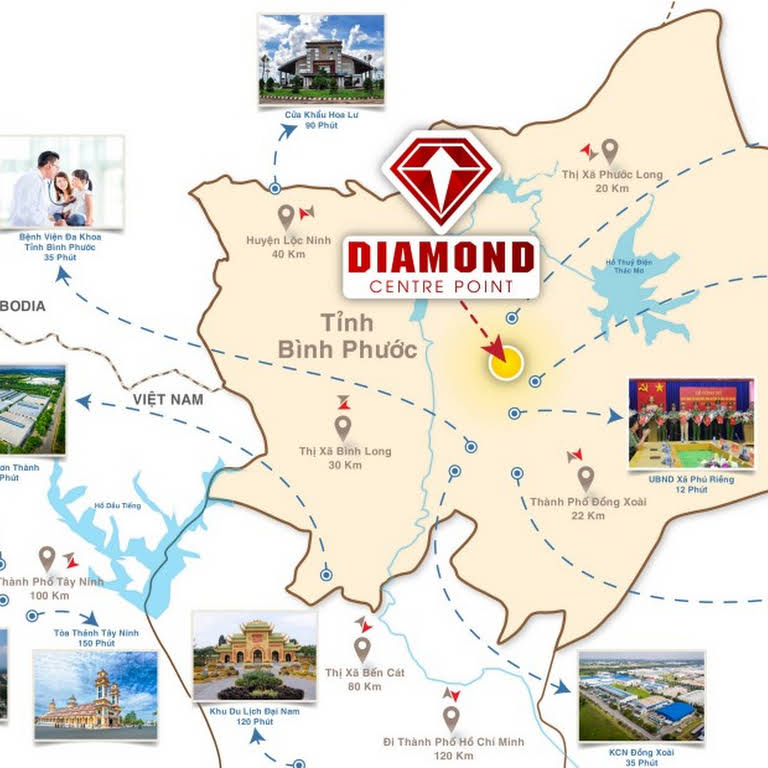 Diamond Centre Point Phú Riềng Bình Phước