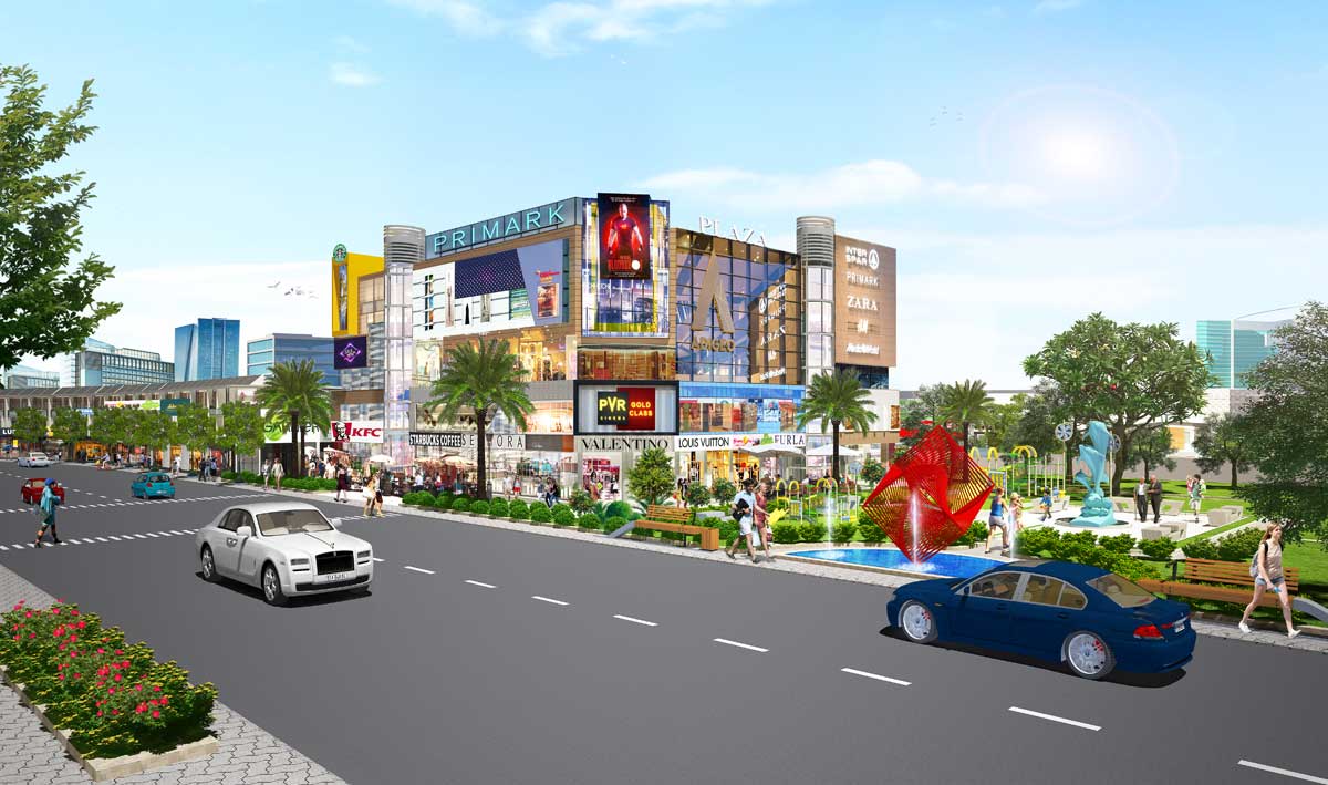Khu trung tâm thương mại nội khu dự án Bình Dương Avenue City