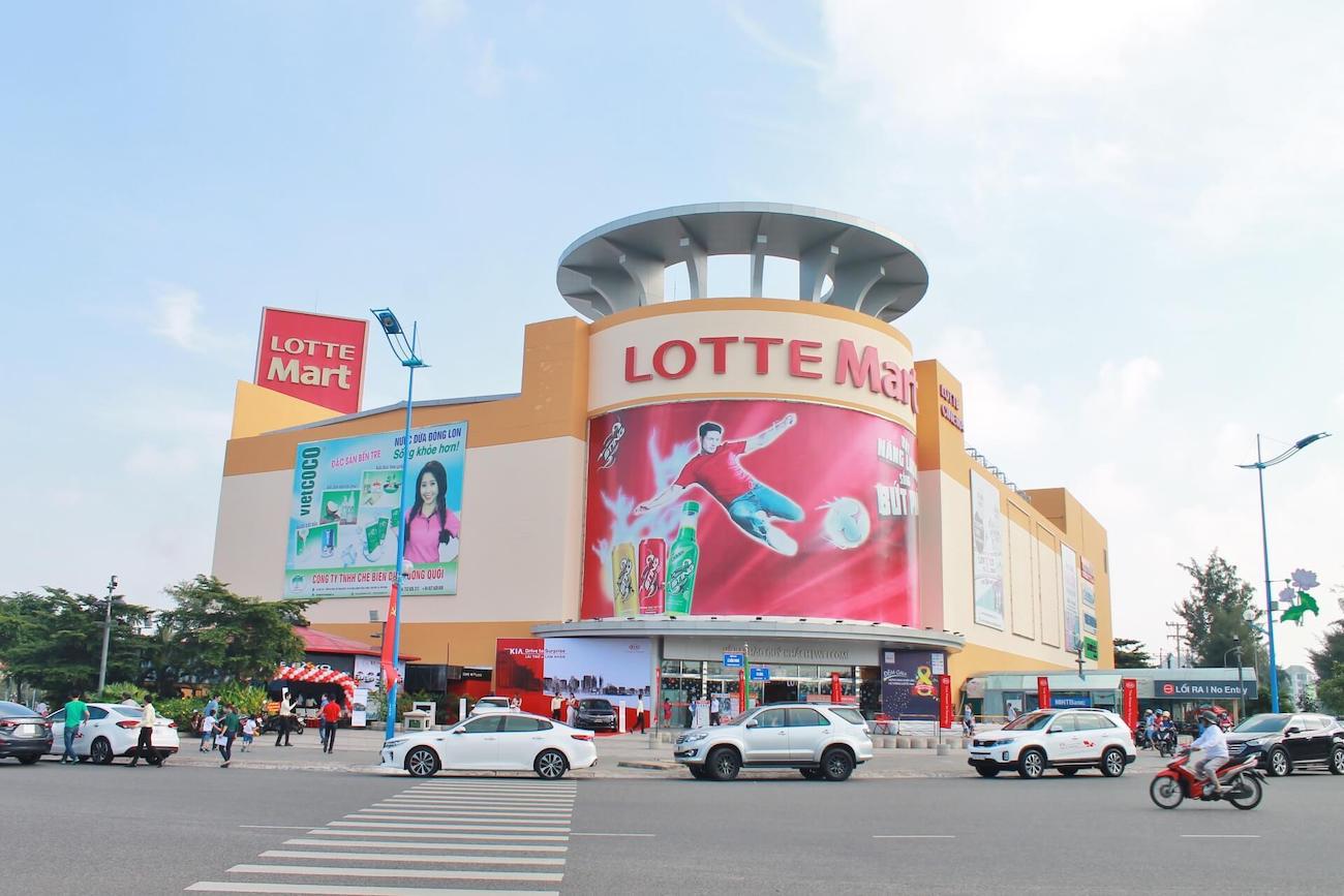 Từ dự án cư dân có thể di chuyển đến Lotte Mart chỉ trong thời gian 20 phút