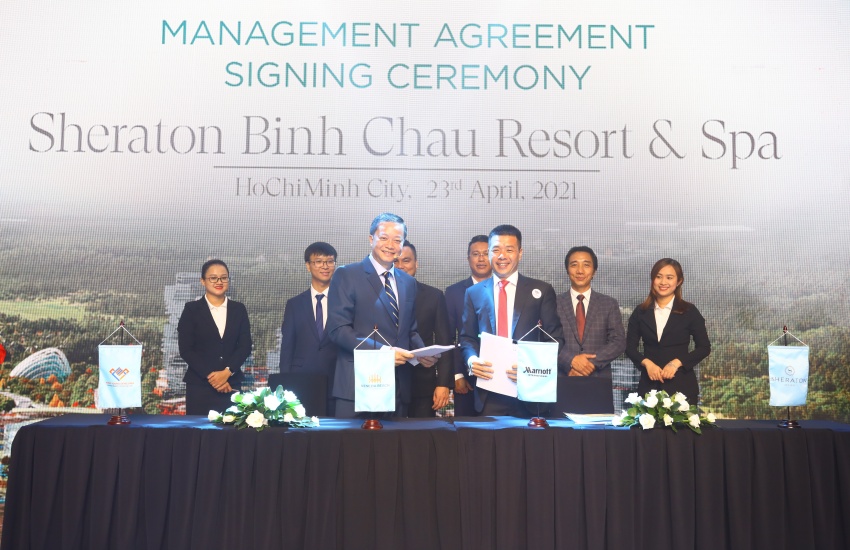 Sự hợp tác giữa chủ đầu tư dự án và đơn vị Sheraton Bình Châu Resort & Spa