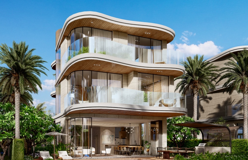 Mẫu thiết kế căn Detached villa 01 của dự án Venezia Beach