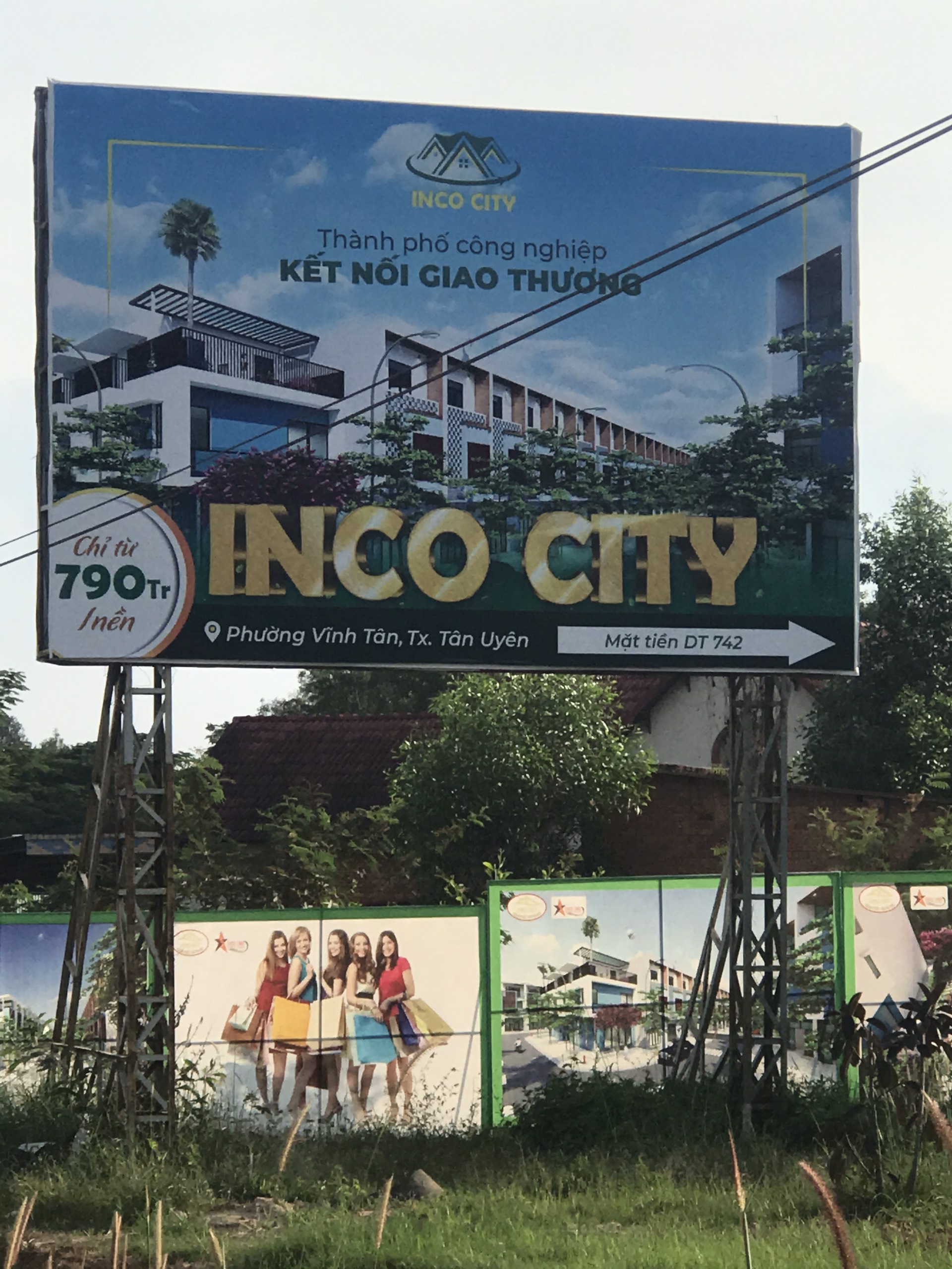 Bảng quảng cáo dự án INCO CITY